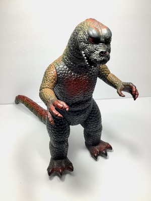 Vintage Dor Mei Godzilla 14” Action Figure Gorgeous Collectible Red Hong Kong-image