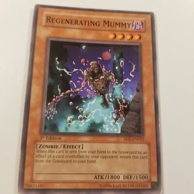 Regenerating Mummy SD2-EN012 Structure Deck: Zombie Madness 1st Edition-image