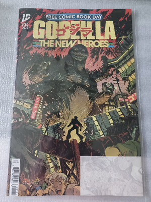 Godzilla: The New Heroes #0 (2025 IDW FCBD Variant comic) NM+-image