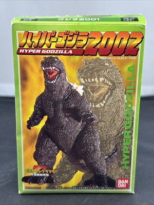 2001 BANDAI 4” GODZILLA 2002 Hyper Candy GODZILLA Figure NEW IN BOX-image