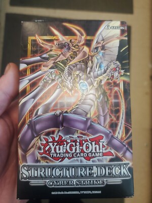 Yu-Gi-Oh! TGC Structure Deck Cyber Strike 1st Edition Yugioh NEW  Sealed-image