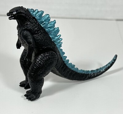 3 Inch Godzilla Legendary TM & TOHO Jakks Blue Color Tail Monster Action Figure-image