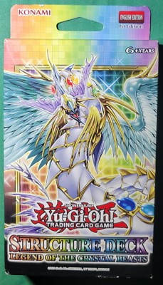 Yu-Gi-Oh! Structure Deck: Legend of the Crystal Beasts - 1st Edition - New, Seal-image