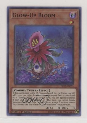 2018 Yu-Gi-Oh! Zombie Horde Structure Deck 1st Edition Glow-Up Bloom f7d-image