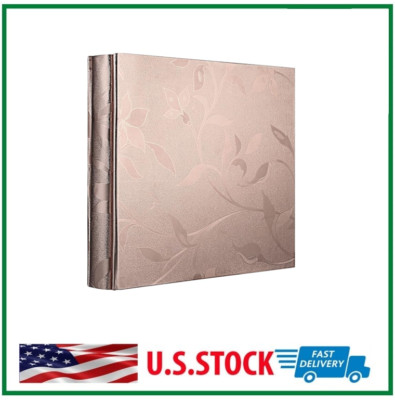 Photo Album 4x6 600 Photos Leather Cover Extra Large Capacity for Family Wedd...-image