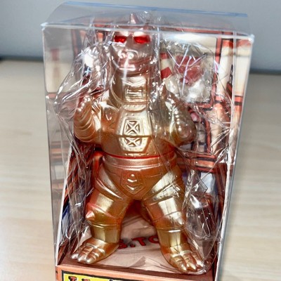 U.S.Toys Bb Mechagodzilla Metallic Orange Bill Box Series Godzilla Soft Vinyl So-image