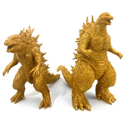 Godzilla Minus One & Odo Island Bandai Movie Monster Memorial Gold Ver. 2024 NEW-image