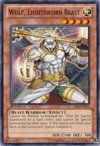 Structure Deck: Realm of Light #SDLI-EN010 Wulf, Lightsworn Beast-image