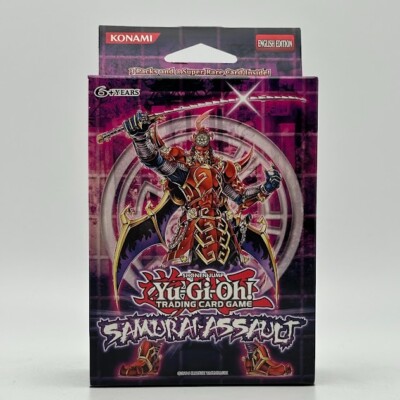 YUGIOH SAMURAI ASSAULT SPECIAL EDITION FACTORY SEALED NEW (3 BOOSTERS + PROMO)-image