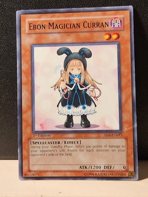 Ebon Magician Curran SD6-EN015 Structure Deck: Spellcaster's Judgment 1st...-image
