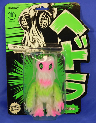 GODZILLA REACTION GLOW IN THE DARK HEDORAH SDCC 3.75 SUPER 7 FIGURE-image