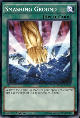 Yu-Gi-Oh! Smashing Ground SDGR-EN025 Common 1st Edition NM-image