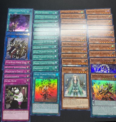 | Yugioh Structure Deck Order of the Spellcasters Complete Deck *No Box* NM |-image