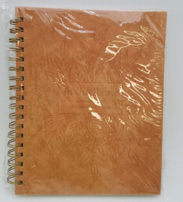 In The Word Journal-Leatherette Floral Journal - The Daily Grace Co.-image