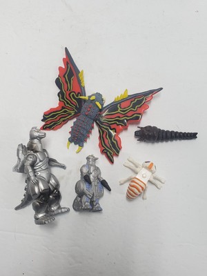 Vintage 1995-2003 Godzilla Figures Wars BATTRA Mothra Mecha Toho Trendmaster-image