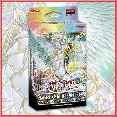 YuGiOh STRUCTURE DECK: LEGEND OF CRYSTAL BEASTS | 46 CARDS🔥ASH BLOSSOM!!-image