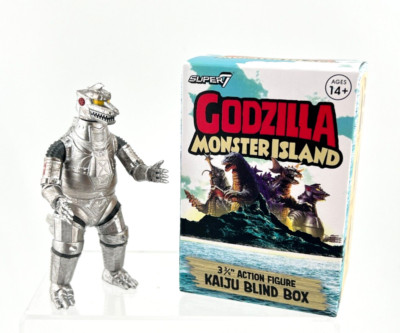 Super 7 Godzilla Monster Island Blind Box MECHAGODZILLA '74 ReAction Figure-image