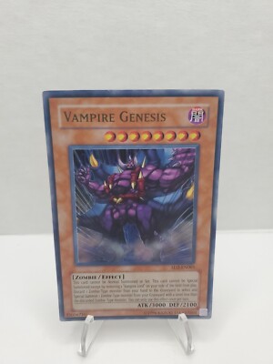 Yu-Gi-Oh! Vampire Genesis SD2-EN001 Ultra Rare Unlimited NM VLP Vintage-image