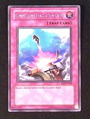 Compulsory Evacuation Device YuGiOh Structure Deck: Zombie Madness Trap Common-image