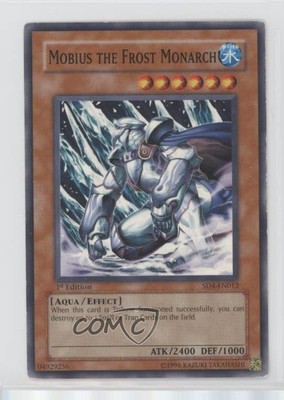 Mobius the Frost Monarch 1st Ed. YuGiOh Fury From Deep Structure Deck 2005 0h3w-image