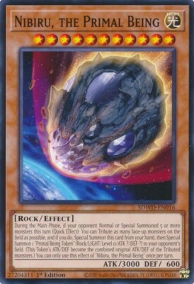 Yugioh! Nibiru, the Primal Being x3  SDWD-EN016 Structure Deck-image