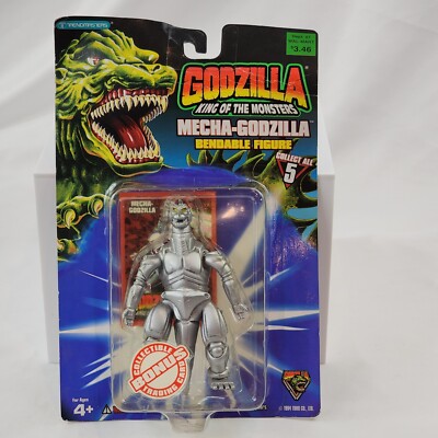 Mecha-Godzilla Godzilla King Of The Monsters Bendable Figure 1994 Trendmasters-image