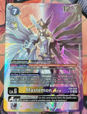 Mastemon ACE EX6-029 Alternate Art Infernal Ascension Digimon TCG Card English-image