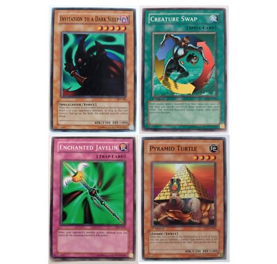YuGiOh Lot of 4 Assorted Cards - Yu-Gi-Oh! TCG-image
