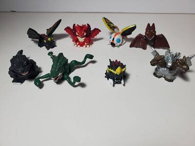 Bandai Godzilla FB Future Boom Collection capsule toy sets of 8 PC. Biollante b8-image
