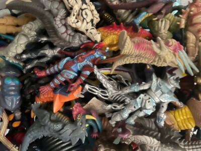 Ultraman Kaiju Bandai Vinyl FIgures Godzilla Variations -image