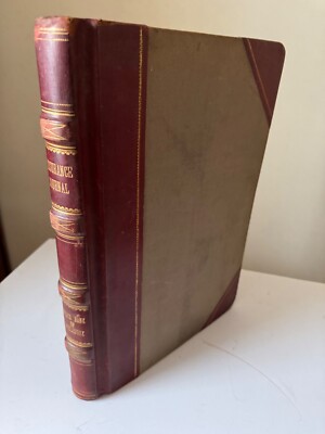 Vintage Leather Bound Insurance Journal of St. Bank Littleford Minn., 1938-1947-image