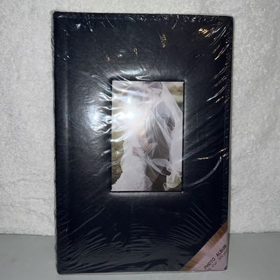 4x6 300 Photo Picture Album Small Capacity  Leather Cover Wedding Family-image