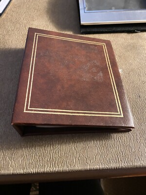 Individual memory Keepsake Leather Bound Album 40 Double Sided Pages-image