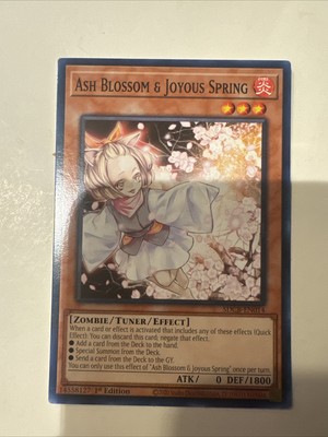 Ash Blossom & Joyous Spring SDCB-EN014 Structure Deck: Legend of the Crystal...-image