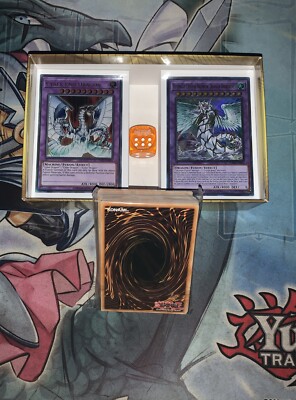 Yugioh 2 Deck Box Begginers Bundle With Yugioh Die And 50 Card Pack-image