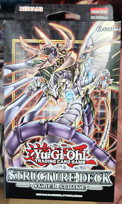 YUGIOH 1ST ED CYBER STRIKE STRUCTURE DECK FACTORY SEALED NEW-image
