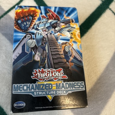 YuGiOh Mechanized Madness Structure Deck English 1st Edition 2020 SEALED-image