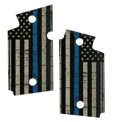 Thin Blue Line Flag Custom Sig Sauer P938 Grips-image