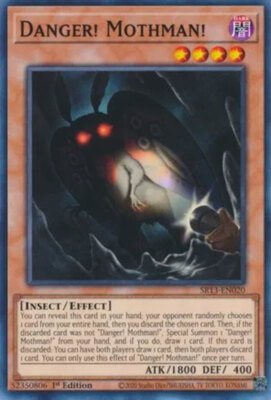 Yugioh! Danger! Mothman! - SR13-EN020 - Common - 1st Edition Near Mint, English-image