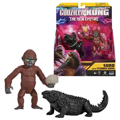 Godzilla x Kong: The New Empire, 3.5-Inch Suko and Titanus Doug Action Figure To-image