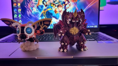 Funko Mystery Minis Destroyah Vinyl Figure Godzilla With Mothra-image