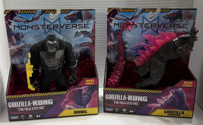 Godzilla X Kong The New Empire  Godzilla Evolved & Kong REAL FEEL Action Figures-image