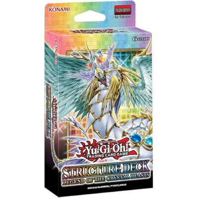 Yu-Gi-Oh Card - Structure Deck - LEGEND OF THE CRYSTAL BEASTS - New-image