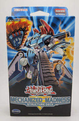 2020 Konami Yu-Gi-Oh! TCG Yugioh Mechanized Madness Structure Deck - Sealed-image