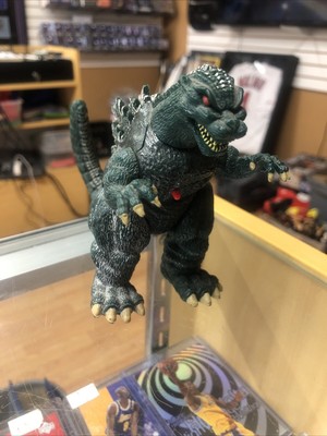 Vintage 1994 TOHO Trendmasters Godzilla 4” Action Figure Toy with roaring sound-image
