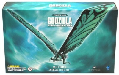HIYA EXQUISITE BASIC GODZILLA KING OF THE MONSTERS MOTHRA EMERALD TITAN VER.-image