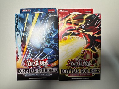 Yugioh Egyptian God Deck Obelisk & Slifer 1st Edition NEW & SEALED-image