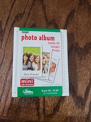 Pioneer Photo Album Instant-Print Photo Album with Leatherette Covers - 40-image