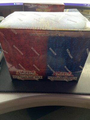 Yu-Gi-Oh Egyptian Gods Structure Deck 1st Edition Display Box Brand New & Sealed-image