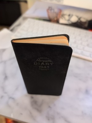 Marquette Diary 1943  Blank Unused Rare Item -image